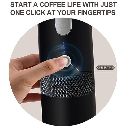 Image of 170ml Capsule Coffee Machine Wireless Espresso Maker Car Coffee Machine Rechargeable for Capsules & Grounds Coffee for Camping, Traveling, Hiking