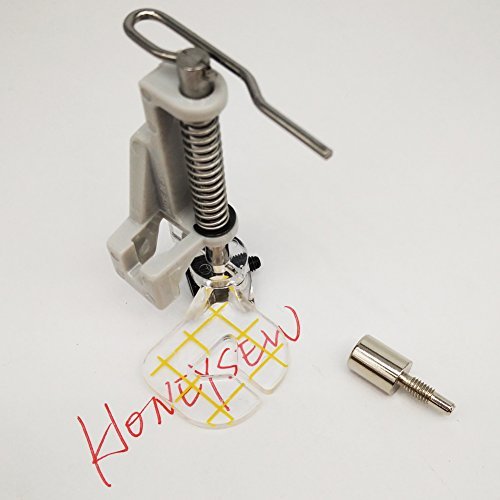 HONEYSEW Free Motion Guide Foot for Viking Husqvarna Machine 412613745