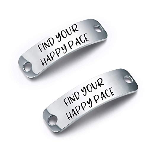 SEIRAA Shoe Lace Tag Running Jewelry Trainer Tag Sports Gift For Runner