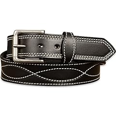 Black With White Stitching