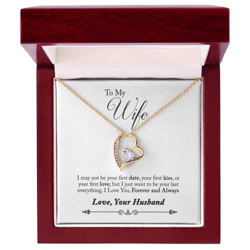 Fg Family Gift Mall Im Sorry Gifts For Her, Apology Gifts For Her, I Love You I'm Sorry Gift, Giant Sorry Forgiveness Necklace With Message Card And Gift Box (Led Box, Wife Last Everything) #TOP21