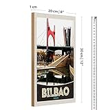 Zoom IMG-1 targa in legno bilbao spain Zoom IMG-1 targa in legno bilbao spain
