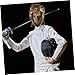 Milisten Fencing Gaming Hood Armor Army Mesh Breathable Gear Full Fencing Gear Mesh Oxford