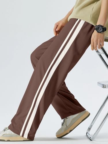 Image of GRECIILOOKS Men's Loose Mid Rise Casual Trousers Pants | Regular | Sports Stylish Track Pant | Sweatpants (Available in Plus Size)
