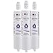 LG LT600P LT600P3 Refrigerator Water Filter, 3 Count (Pack of 1), White