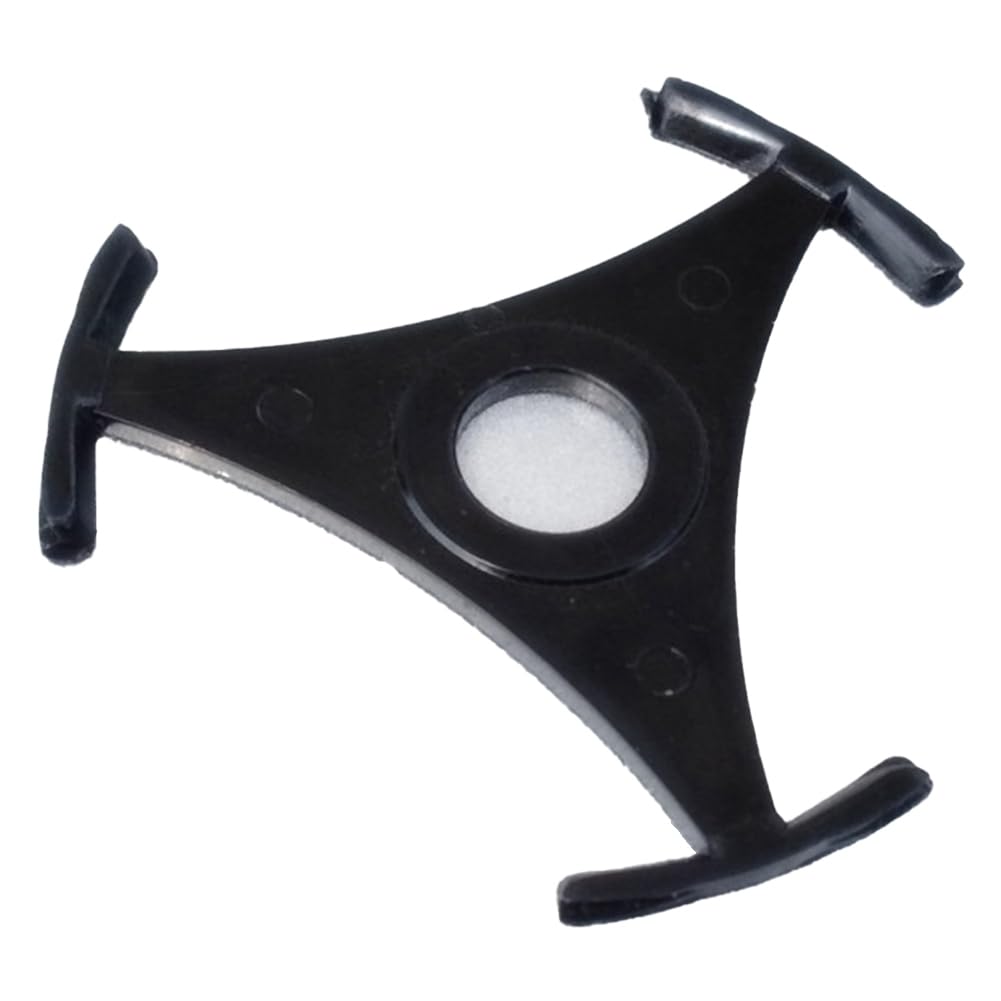 Malloy 7 Vinyl-Schallplatten-Kuppel, 45-Gang-Adapter, Umrüstbasis für Vinyl-Schallplatten-Plattenspieler, Grammophon, Dreieck-Schallplatten-Adapter