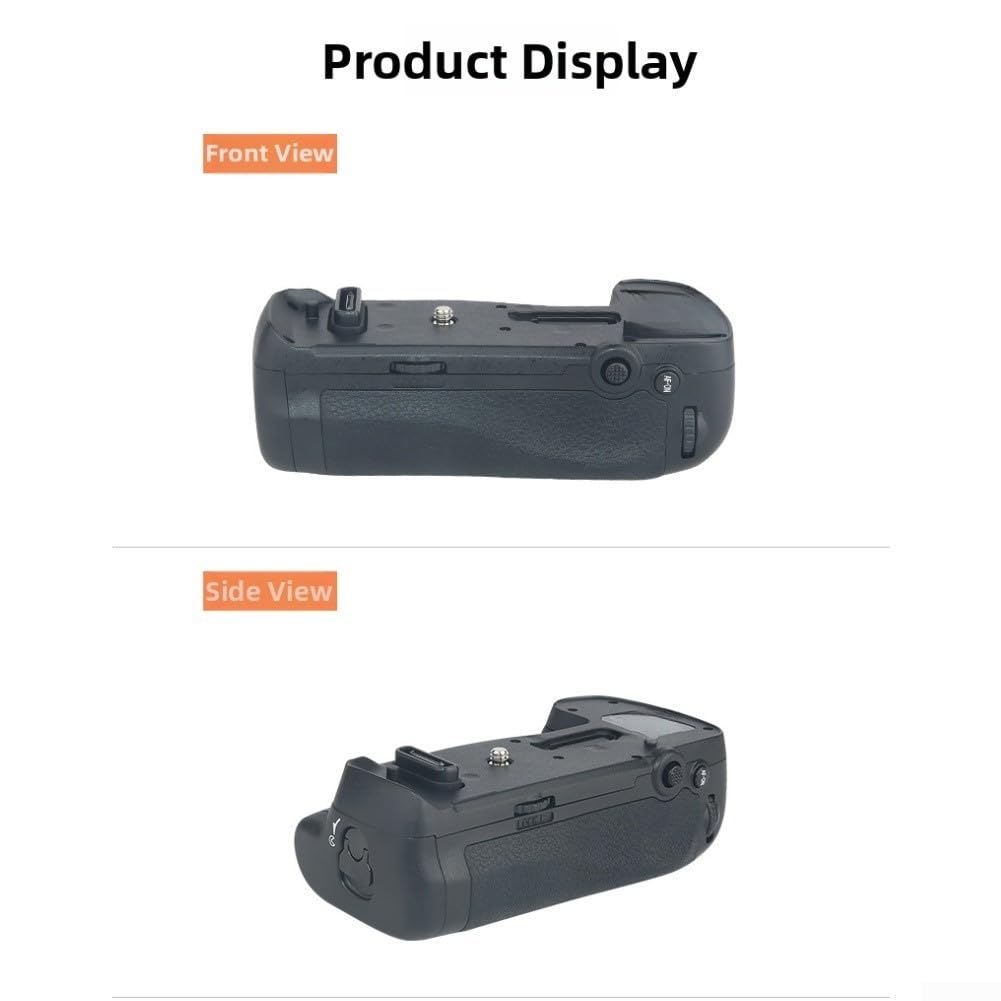 Poignée ergonomique en ABS pour Nikon D850 Finition noire