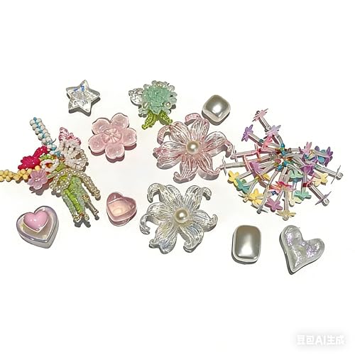 Boucles en perles et strass de bricolage pour personnaliser vos robes de mariée et de soirée