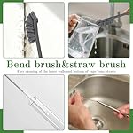 15pcs Crevice Cleaning Brush, Hard Bristle Scrub Brushes Tools, Multifunctional Grout Brush for Home, Bathroom, Ktichen, Window and Corners - Image 2