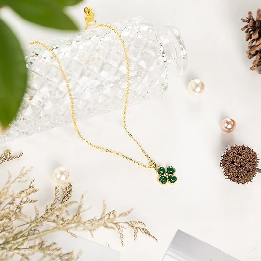 Necklaces for women, Gold Necklace For Women Rose Necklace With Pendant, Aesthetic Necklace, Preppy Jewelry, Trendy Jewelry, Cute Necklaces For Teens And All Women Necklace - Image 7