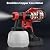 Paint Sprayer, Cordless HVLP Paint Sprayer with Brushless Motor, Compatible with Milwaukee 18V Battery(Battery Not Included),1000ml/min High Flow, 1200ml Container, 150 Din/s Max Viscosity (Red)