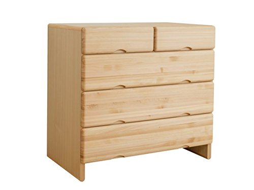 Amazon｜大川家具 国産ヒノキチェスト なごみ 90センチ幅4段｜チェスト