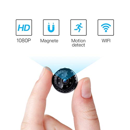 FREDI HD1080P WiFi cámara espía videocámara Oculta Microcámaras Wireless Mini cámara espía microcámara WiFi Hidden Spy CAM cámara de vigilancia Interior IP cámara de vigilancia