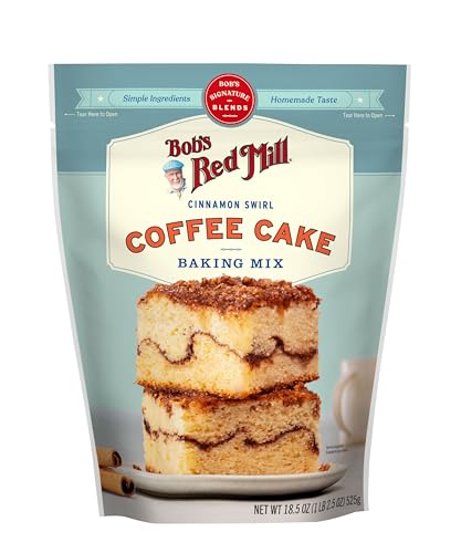 Image of Bob's Red Mill Cinnamon Swirl Coffee Cake Baking Mix, 18.5oz