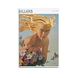 HWUEWQLERJI The Killers Caution Poster, Wandkunst, 