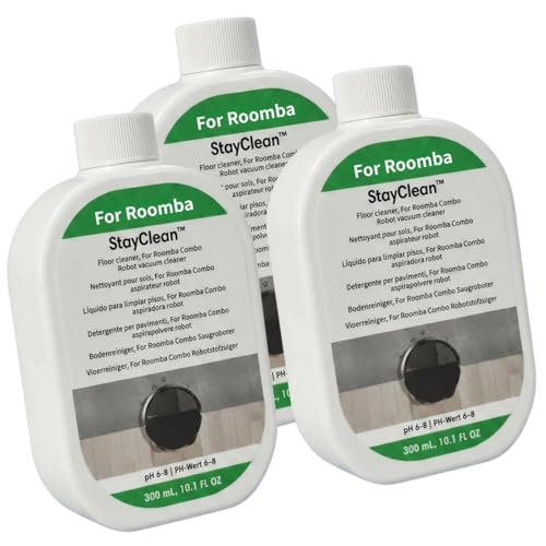 300ml �t���A�N���[�i�[�A�݊��iRoomba Combo Plus 405 505 507 4020/Max 705 707�A400 500 & 700�V���[�Y���{�b�g�|���@(3 pcs)