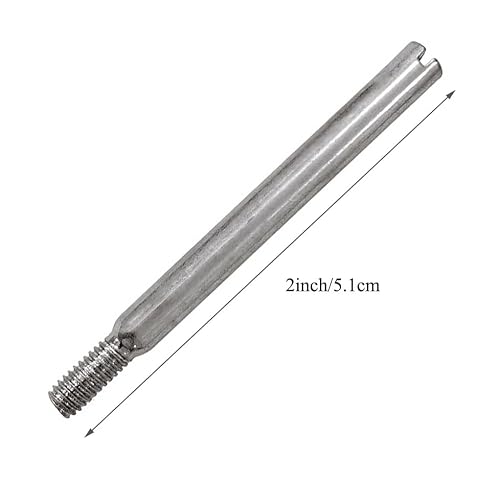 YEQIN 2 Pieces Metal Screw-in Spool Pins Thread Holder Domestic Home Sewing Machine Spare Part Compatible with Singer Kenmore Sewing Machine