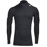 Adidas Men's Techfit Climawarm Base Layer Mock Shirt