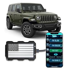 Throttle Response Controller for Jeep Wrangler JL 2018-2025 4th Gen Base Model, Willys, Unlimited, Sport, Sahara, Rubicon 2.0L 3.0L 3.6L 6.4L | FT78