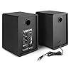 VONYX SMN50B Active Studio Monitors 5" Pair, 140W Powered DJ Speakers with Acoustic Isolation Foam Pads, Bass & Treble Controls for Home Studio Recording, Mixing & Multimedia Use, Black #3