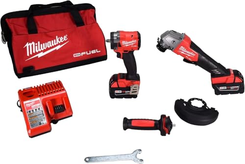 Milwaukee M18 FUEL Grinder & Impact Combo