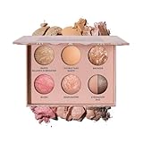 LAURA GELLER Baked Icons Complete Full Face Palette, Medium | All-in-One Makeup Palette with Baked Foundations, Blush, Bronzer, Highlighter, Eyeshadows | Coverage for Mature Skin | Travel-Friendly