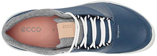 Ecco Women's Biom Hybrid 3 Gore-Tex Golf Shoe, Denim Blue Yak Leather, 5-5.5 #TOP4
