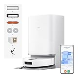 XIAOMI 5 Pro Saugroboter & Mop, 20000Pa Leistungsstarke Saugkraft, KI-Hindernisvermeidung, Low-Profile-Design für unter Möbeln, Teppicherkennung & 80 ℃ Heißwasser-Mopp-Waschen.