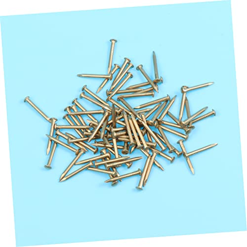 CHILDWEET 600 Pcs Clavos de Latón para Tapicería y Proyectos Decorativos miniatura 3
