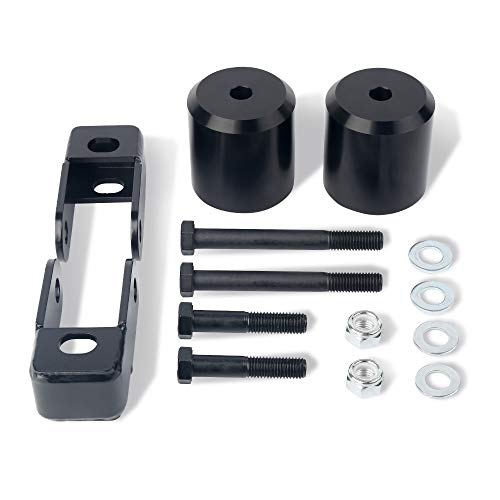 KSP 3" Front Leveling Lift Kits Fit for 2005-2020 F250 F350 super duty(SD)Edition, 3inch Front Coil Spring Spacers with Shock Extenders and 10.9 High Strength Lug Bolts