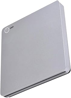 Veemoon 1 Juego Quemador De DVD De Succión Grabadora De DVD Externa Grabadora De DVD USB 3.0 El Plastico Plata