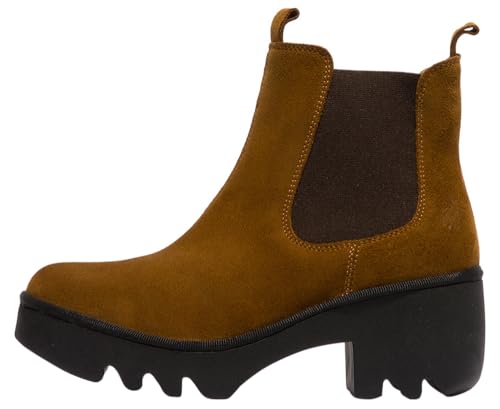Fly London Trig514fly, Botas Cortas al Tobillo Mujer, Tabaco, 39 EU