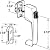 Prime-Line K 5071 Contemporary Push Button Latch, 1 Pack, Black