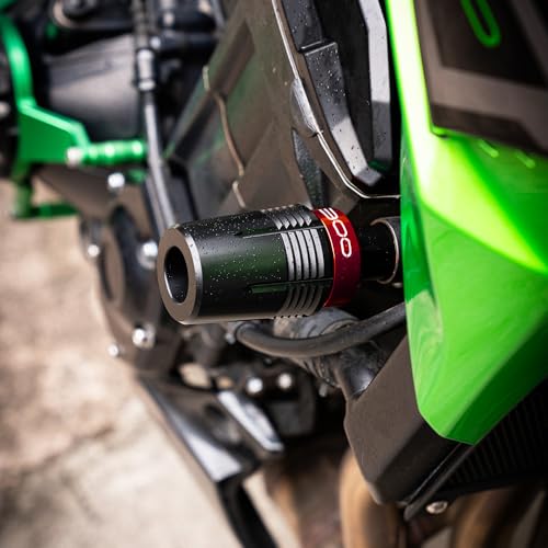 LLIDFONK Für Kawasaki Z900 Z900RS Z900SE Z 900 RS 2017-2024 2025 Motorrad Zubehör Rahmen Schieber Absturz Ramm Schutz Z900 sturzpads (Rot)