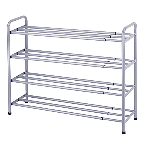 Singaye 4 tier adjustable telescopic shoe rack, extende…