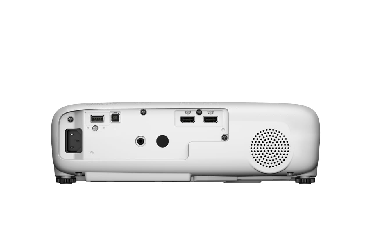 Epson EB-FH08 | Preisgünstiger Full-HD-Projektor | 3LCD | 3.600 Lumen | 322''-Projektionsfläche | Split-Screen | Einfache Einrichtung | 2X HDMI | Heim- und Gaming-Nutzung | Weiß