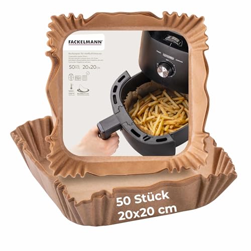 Fackelmann Papel de horno para freidora