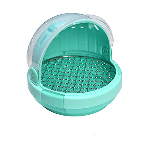 Bird-Carrier-with-Handle-Parrot-Carrier-Lightweight-Portable-Pets-Suitcase-Transparent-Breathable-Warm-Nest-Bed-for-Parakeet-Macaw-Cockatiels-Conure-Lovebird-Parrot-Birds-Accessories-Green