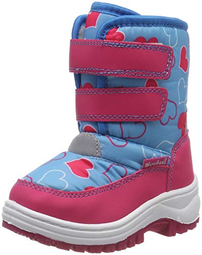 Playshoes Zapatos de Invierno Corazón, Botas de Nieve Unisex niños, Turquesa (Tuerkis 15), 24/25 EU