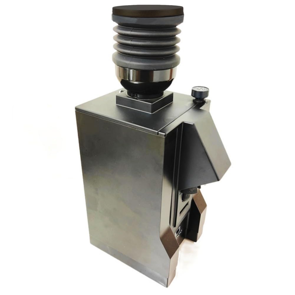 Macinacaffè monodose per tramoggia con coperchio in legno di noce, cestino in silicone da 140 g per smerigliatrici Eureka, strumento di pulizia per casa e bar