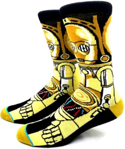 Calcetines Woo Girl Idol Darth Vader / R2D2 / Storm Trooper   Calcetines de casa para fans de Star Wars 37 45, C3po, EU 37 45