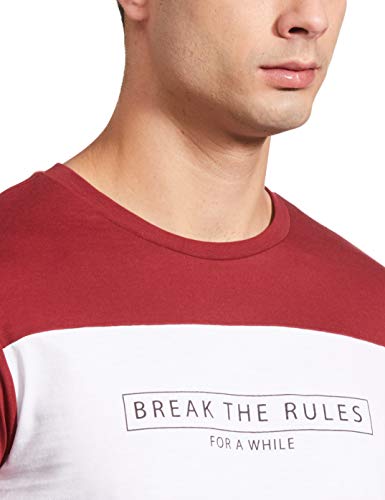 Image of Amazon Brand - Symbol Men's Color Block Regular Fit T-Shirt
