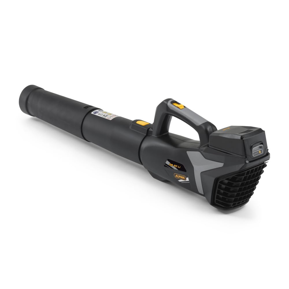 Alpina AB 20 Li Kit Soffiatore a Batteria, 20 V, Velocità Aria 32 m/s – Ultraleggero, Batteria e Caricab. Inclusi – Per Giardino