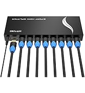 Amazon | MT-VIKI HDMI分配器 1入力4出力 4K@30Hz対応、4画面同時表示