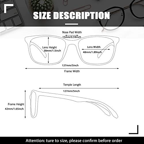 Image of Hycredi Kids Blue Light Blocking Glasses for Boys & Girls, Square Frame | Lightweight Eyewear For Daily Screen Time, Ideal For Computers, Gaming, Tablets And Phones With Comfortable Lenses