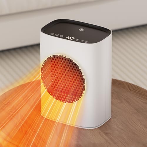 Heilmetz 1500W Heizlüfter Energiesparend, Raum Leise Heizung...