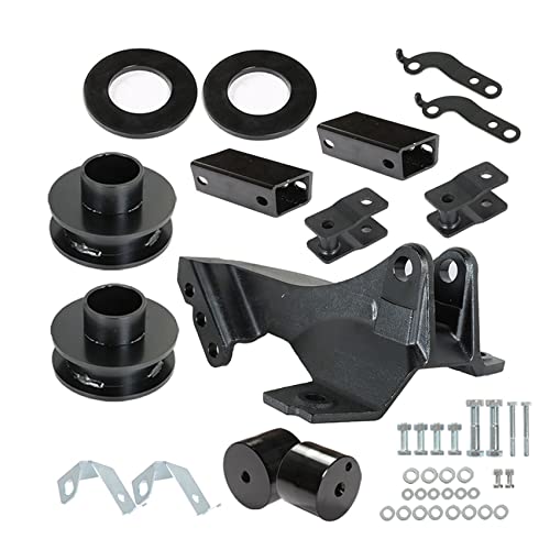 labwork 2.5" Front Leveling Kit w/Track Bar Bracket Replacement for 2011-2020 Ford F-250 F-350 F-450 Super Duty