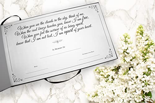 Image of Eagle Celebration of Life Funeral Guest Book for Memorial Service