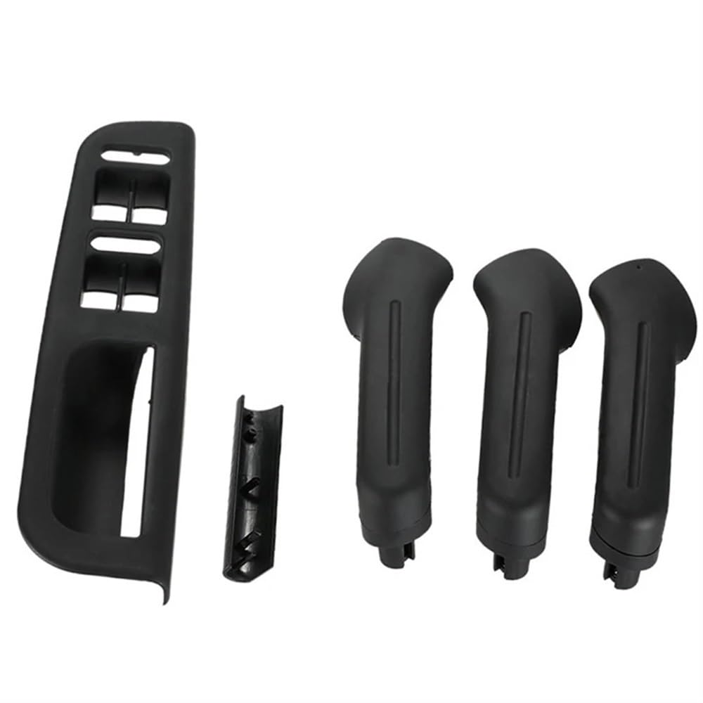 Mlioju Black Car Inner Door Handle Front Rear Left Right Door Pull Grab Handle For Bora For 4 Mk4 For 1999-2004 Car Accessories