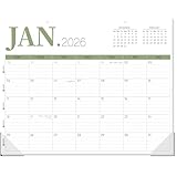 GuassLee Desk Calendar 2026, 18-Month Hanging Desk/Wall Calendar From 2026 Jan-2027 Jun, 14